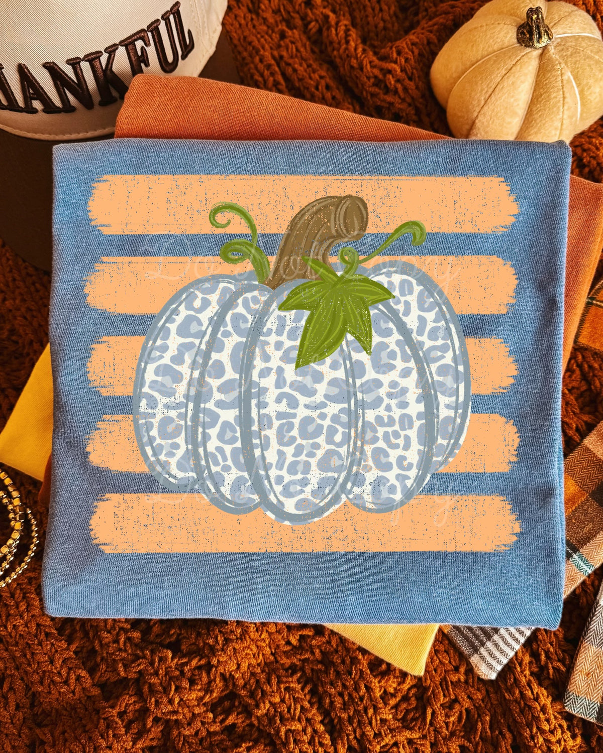 Leopard Pumpkin Tee