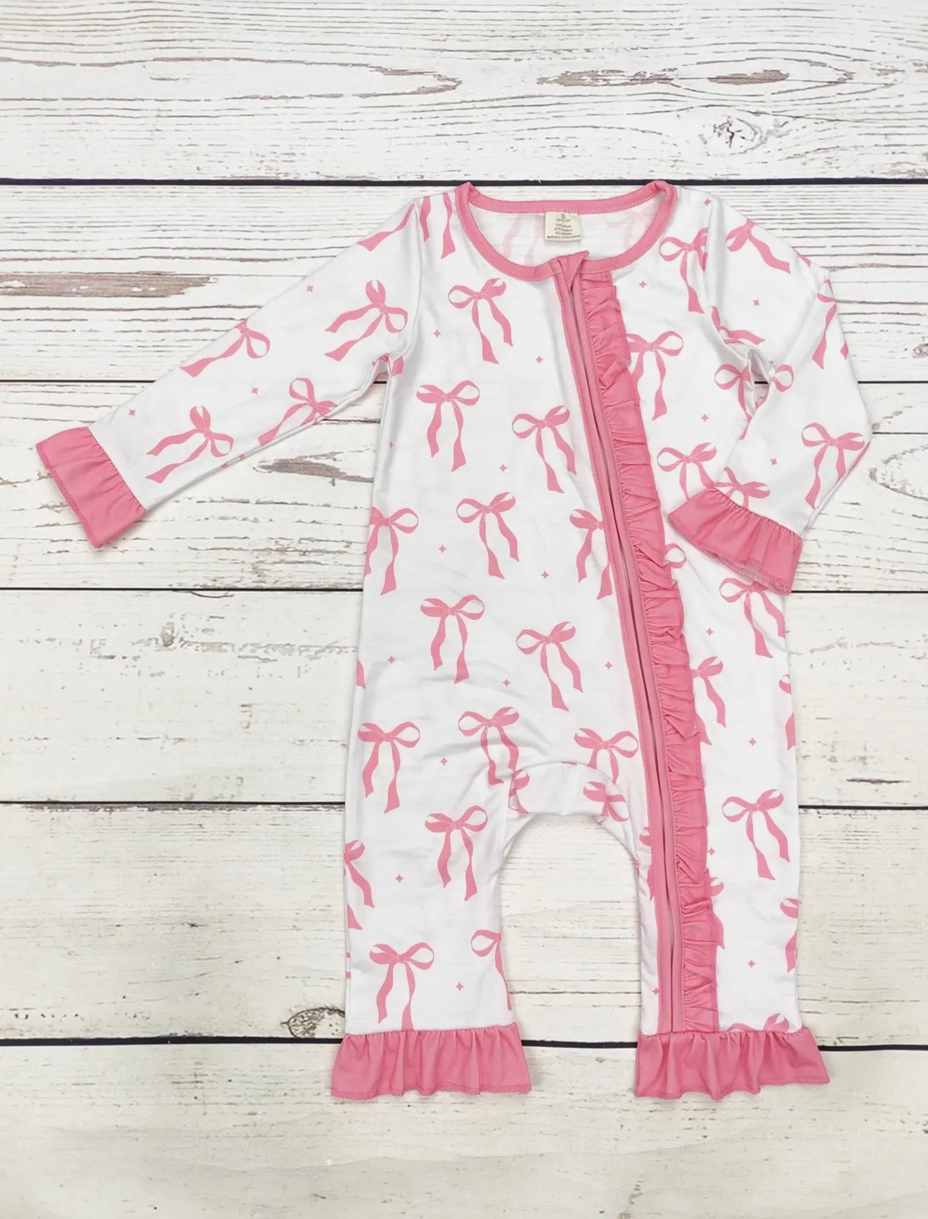 Bow Ruffles Sleeper Outie