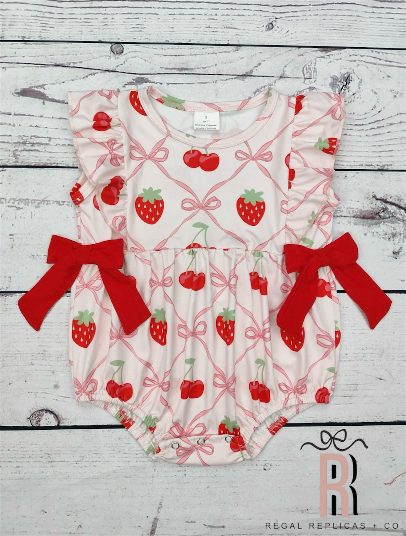 Strawberry Bow Bubble