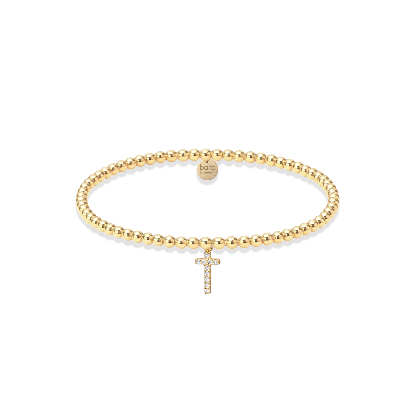 Cross Beaded Bracelet