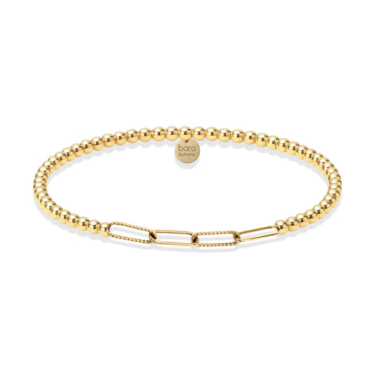 Sophie Clip | Gold Filled Beaded Bracelet