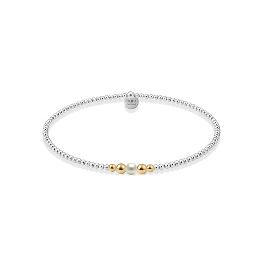 Jenna Pearl | Gold Filled Beaded Bracelet