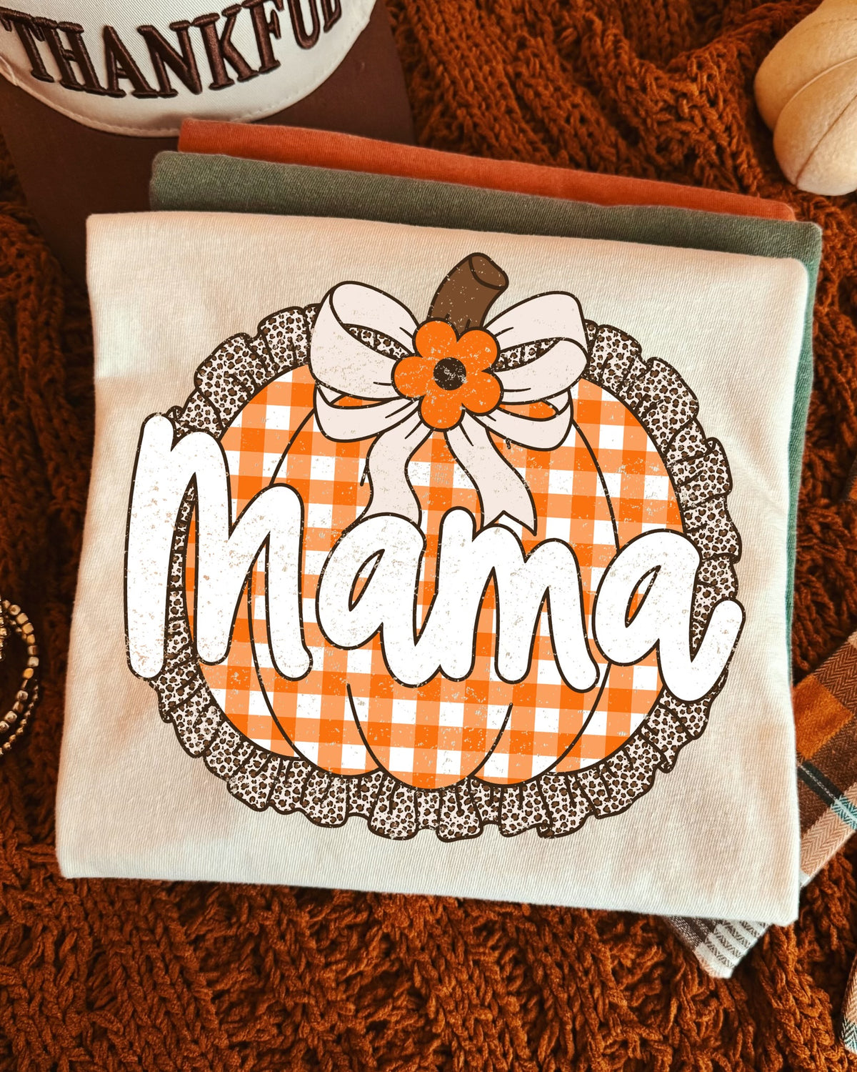 Mama | Pumpkin Tee