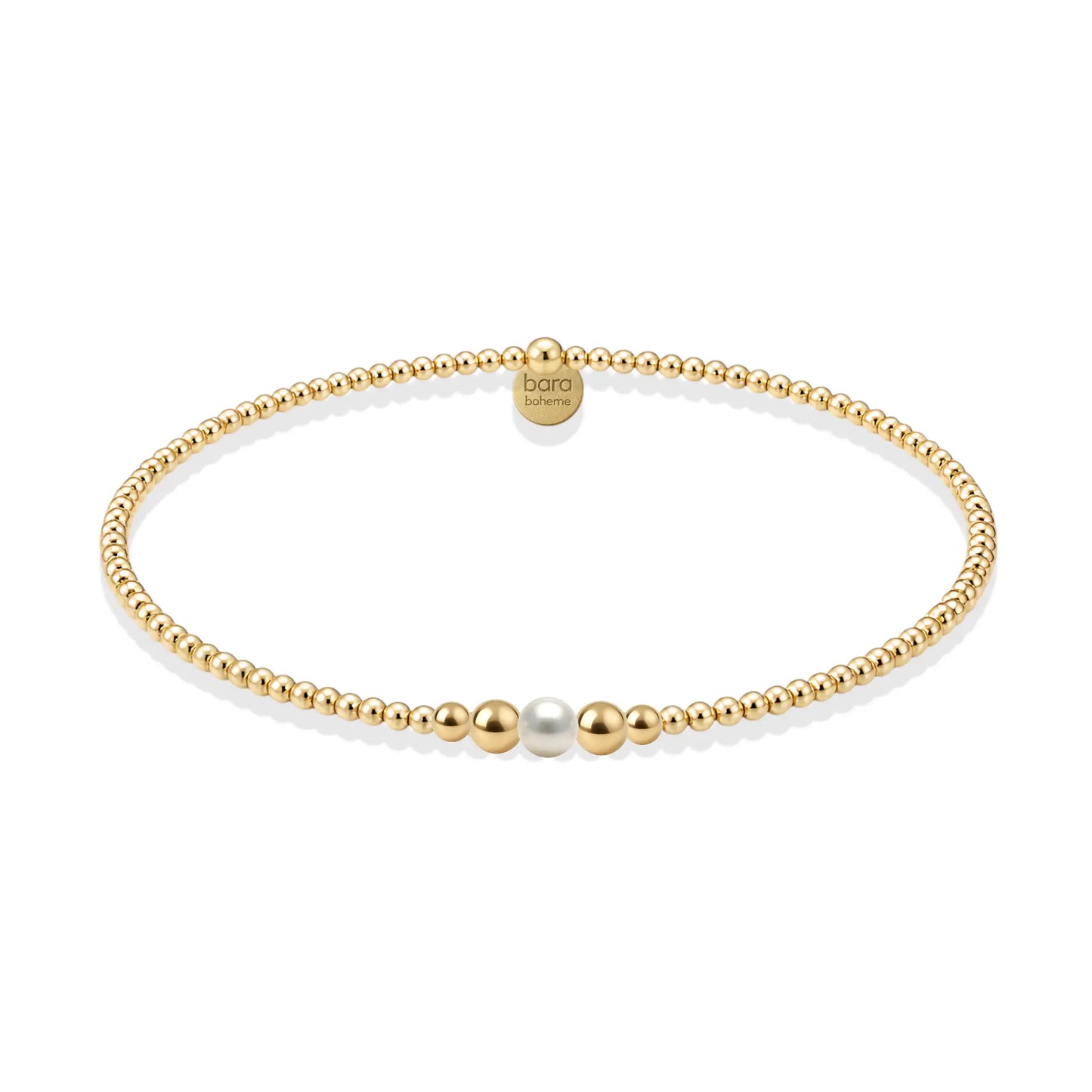 Jenna Pearl | Gold Filled Beaded Bracelet