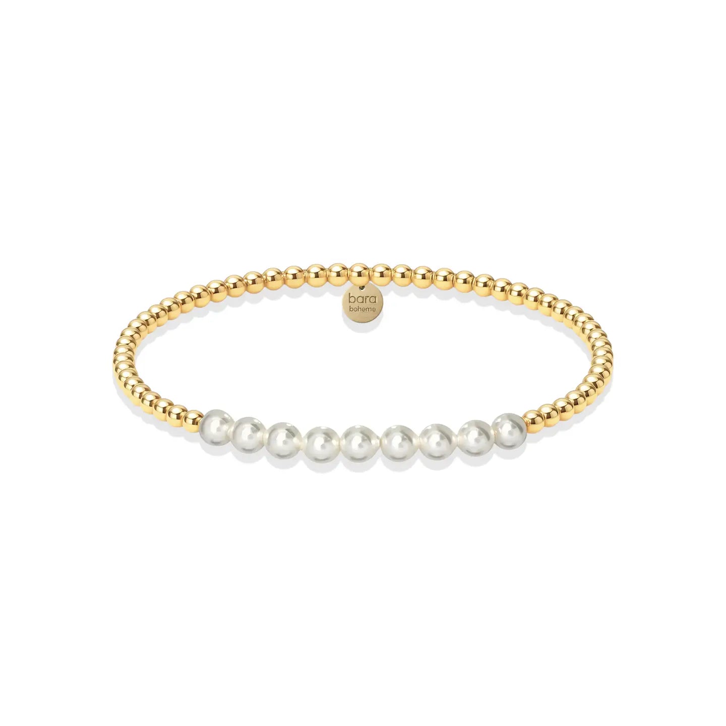 Colette | Gold Filled Beaded Bracelet with Pearls