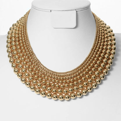Classic 2mm | Gold Filled Beaded Necklace