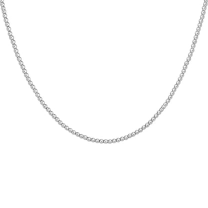 Classic 2mm | Gold Filled Beaded Necklace