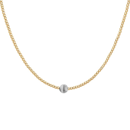 Ally | Gold Filled Beaded Necklace